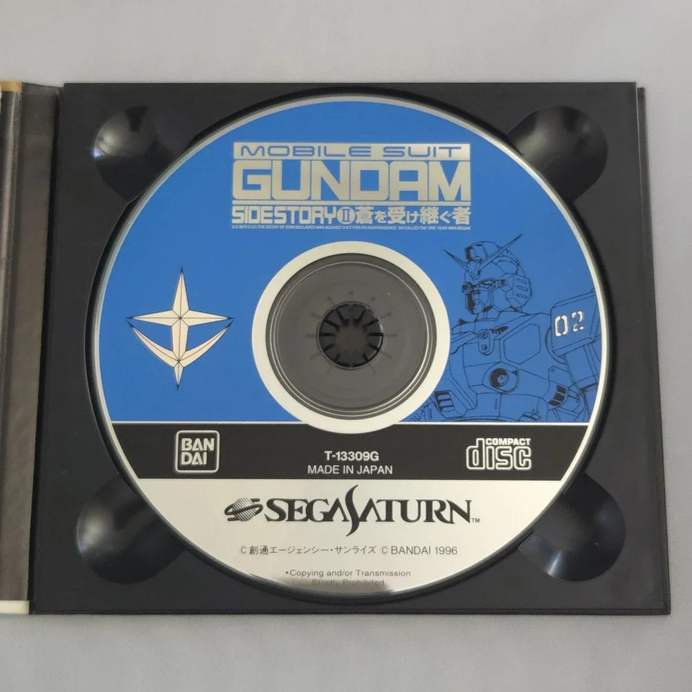 Mobile Suit Gundam Side Story II - Sega Saturn Japan Import - CIB - US Seller